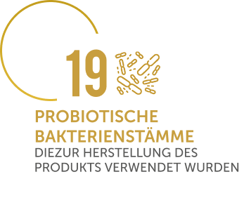 19 szczepów bakterii probiotycznych